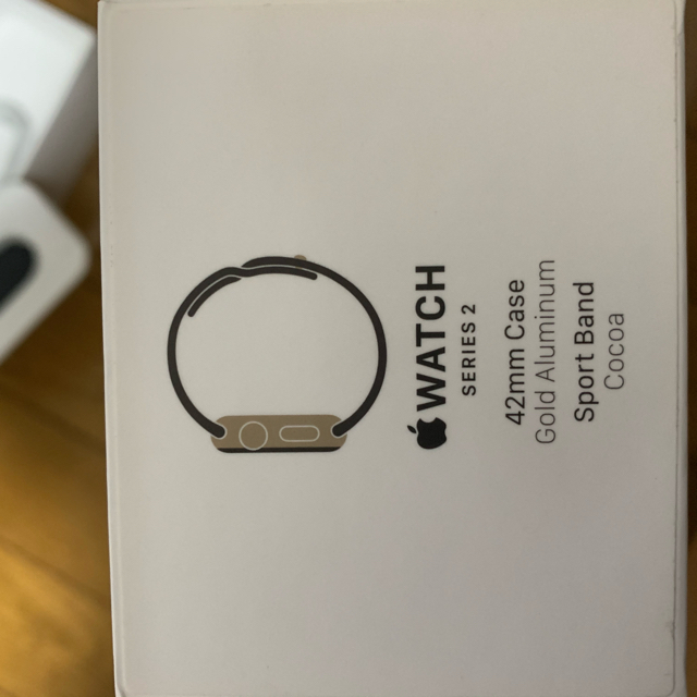 Apple(アップル)のApple Watch Series 2 NIKEスポーツバンド スマホ/家電/カメラのスマートフォン/携帯電話(その他)の商品写真