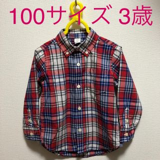 ベビーギャップ(babyGAP)の値下げ　babyGAP シャツ　綿生地(ブラウス)