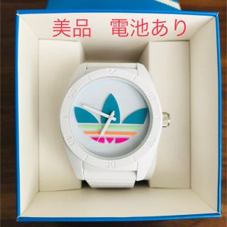 アディダス(adidas)の【美品・電池あり】アディダス腕時計(腕時計(アナログ))