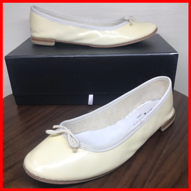 repetto レペット バレエシューズ パテントレザー　エナメルミュウミュウ