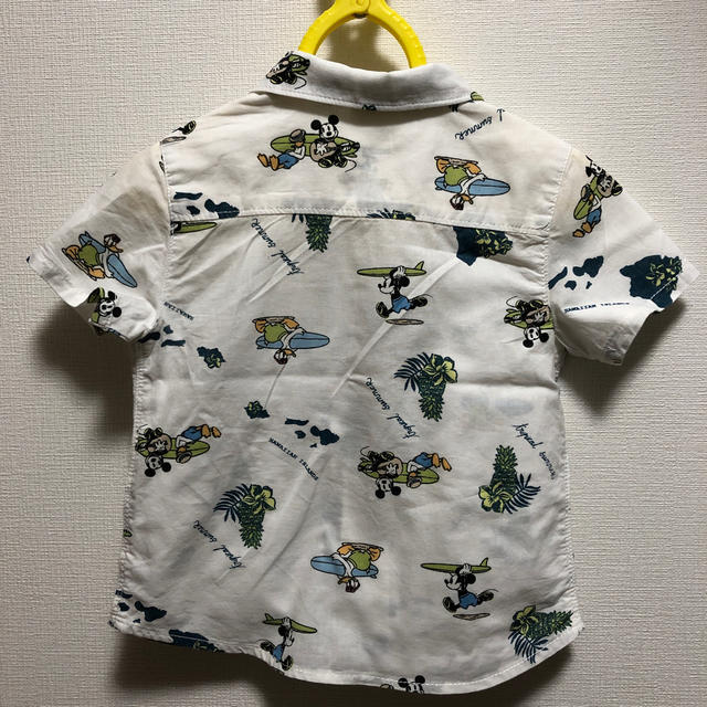 ZARA KIDS(ザラキッズ)のZARA baby アロハシャツ　ディズニー　綿生地 キッズ/ベビー/マタニティのキッズ服男の子用(90cm~)(ブラウス)の商品写真