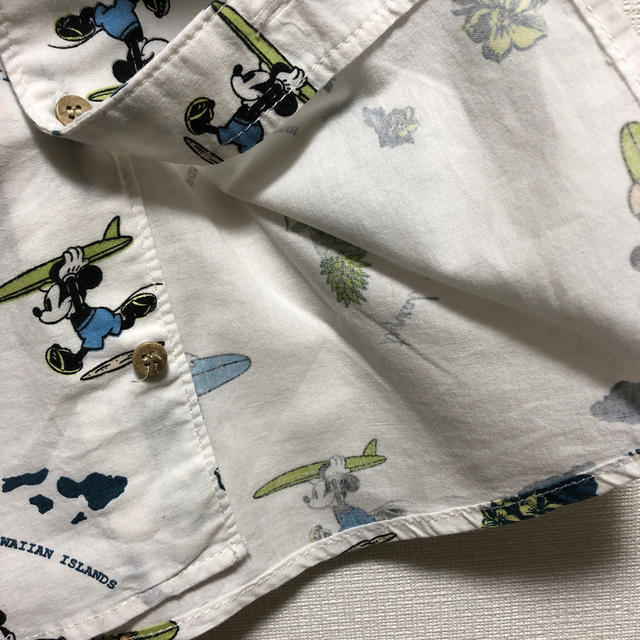 ZARA KIDS(ザラキッズ)のZARA baby アロハシャツ　ディズニー　綿生地 キッズ/ベビー/マタニティのキッズ服男の子用(90cm~)(ブラウス)の商品写真