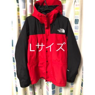 ザノースフェイス(THE NORTH FACE)のノースフェイス　マウンテンライトジャケット　レッド　ゴアテックス(ナイロンジャケット)