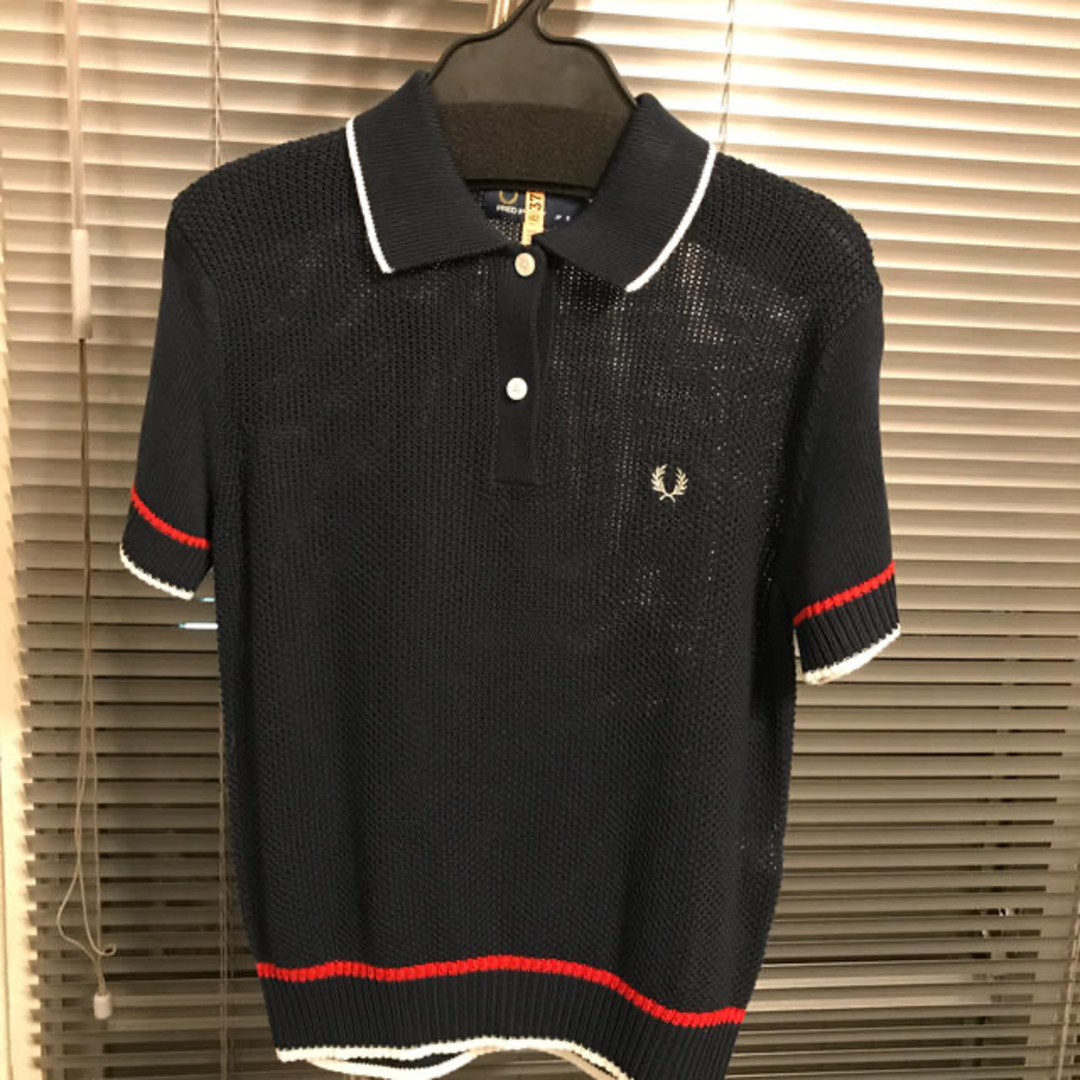 FRED PERRY(フレッドペリー)の美品！フレッドペリー☆ニットポロ　レディース レディースのトップス(ニット/セーター)の商品写真