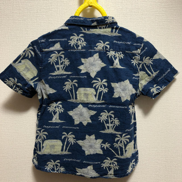 ZARA KIDS(ザラキッズ)の値下げ　ZARA baby アロハシャツ 綿生地 キッズ/ベビー/マタニティのキッズ服男の子用(90cm~)(ブラウス)の商品写真