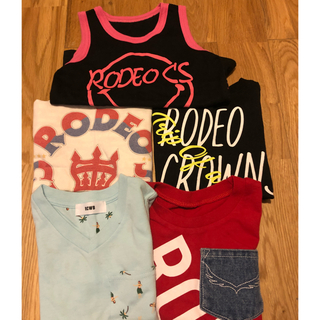 ロデオクラウンズワイドボウル(RODEO CROWNS WIDE BOWL)のお値下げRODEOTシャツキッズ(Tシャツ/カットソー)