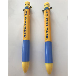 ミニオン　2色　ボールペン　2本セット(キャラクターグッズ)