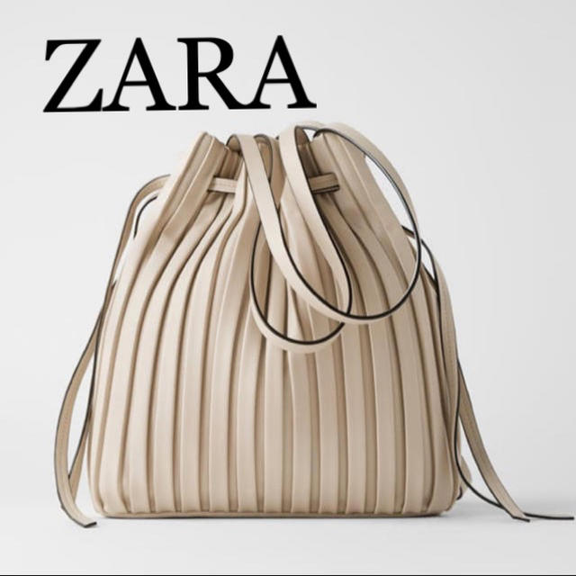 ZARA♡プリーツバッグ