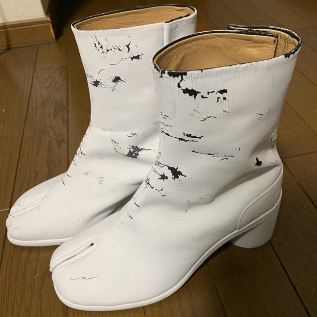 Maison Martin Margiela(マルタンマルジェラ)のmaison margiela ペンキ足袋ブーツ　20ss 39サイズ メンズの靴/シューズ(ブーツ)の商品写真