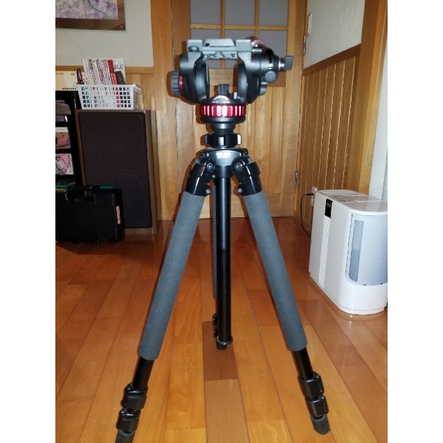 雲台Manfrotto MVH502AH & SLIK Pro 700DX セット