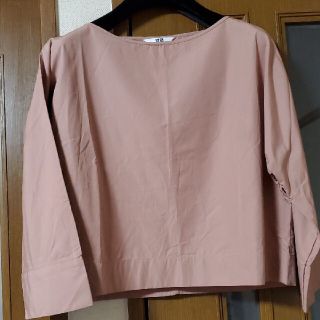 ユニクロ(UNIQLO)のこりさ_cor様専用ユニクロトップス☆コットンブラウスUNIQLOブラウス(シャツ/ブラウス(長袖/七分))