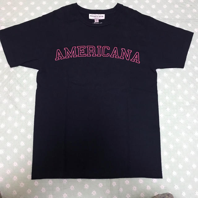 AMERICANA - 値下げamericana アメリカーナ Tシャツ ネイビーの通販 by ムーちゃん's shop｜アメリカーナならラクマ
