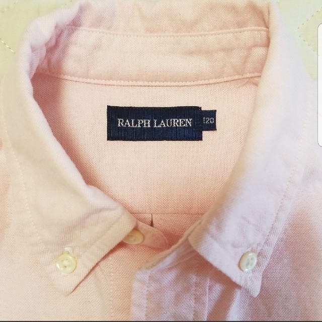 Ralph Lauren(ラルフローレン)のラルフローレン ボタンダウン シャツ 120  キッズ/ベビー/マタニティのキッズ服男の子用(90cm~)(ブラウス)の商品写真