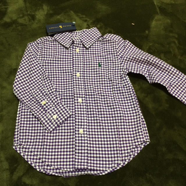 Ralph Lauren(ラルフローレン)の新品♡定価7600円ラルフ90 キッズ/ベビー/マタニティのキッズ服男の子用(90cm~)(ブラウス)の商品写真