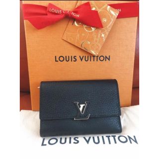 ルイヴィトン(LOUIS VUITTON)の美品 ルイヴィトン ポルトフォイユ カプシーヌ ミニウォレット(財布)