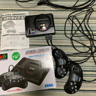 セガ(SEGA)のセガ　メガドライブミニW 美品(家庭用ゲーム機本体)