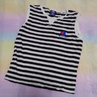 チャンピオン(Champion)の【送料無料・即日配送】チャンピオン☆Champion☆ノースリーブ☆ボーダー(Tシャツ/カットソー)