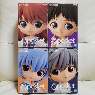 バンプレスト(BANPRESTO)のQposket エヴァンゲリオン フィギュア Aカラーセット(アニメ/ゲーム)