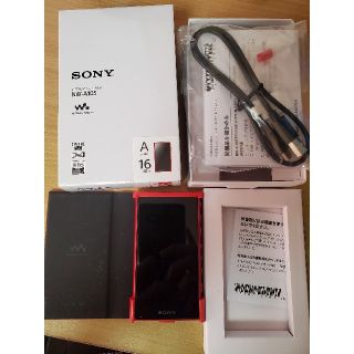 ウォークマン(WALKMAN)のSONY ウォークマン Aシリーズ NW-A105(R)(ポータブルプレーヤー)