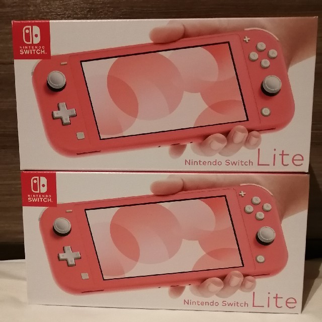 任天堂ニンテンドー　スイッチ　ライト　コーラル　2台　switch lite