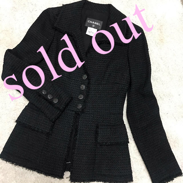 ジャケット/アウター CHANEL シャネル ツイード ジャケット 美品☆sold