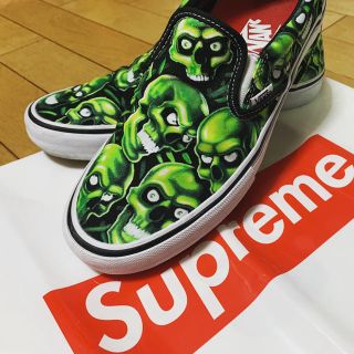 シュプリーム(Supreme)のsupreme スカル　スリッポン(スリッポン/モカシン)