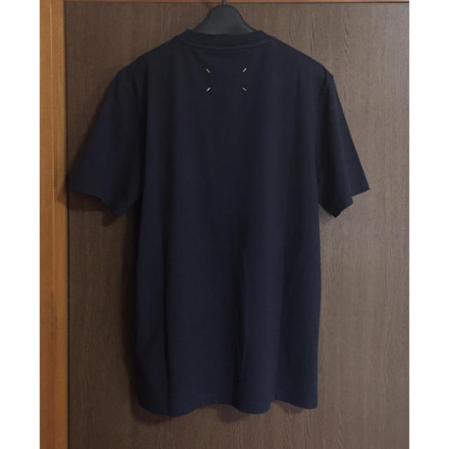 20SS新品46 メゾンマルジェラ Tシャツ ダークネイビー 今期 濃紺