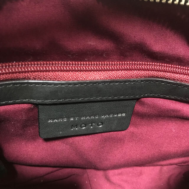 MARC JACOBS 2WAY秋色レザーバッグ極美品