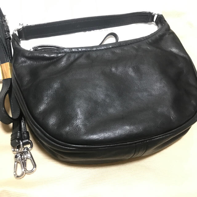 MARC JACOBS 2WAY秋色レザーバッグ極美品