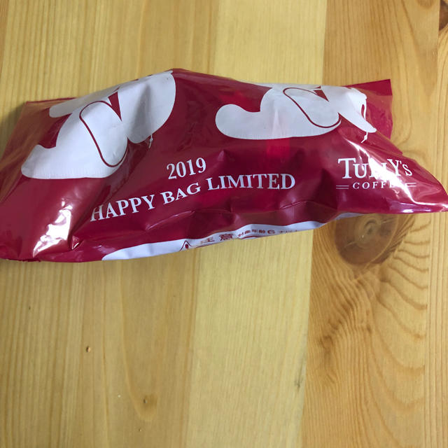 TULLY'S COFFEE(タリーズコーヒー)のタリーズ HAPPY BAG テディベア 2019 エンタメ/ホビーのおもちゃ/ぬいぐるみ(ぬいぐるみ)の商品写真