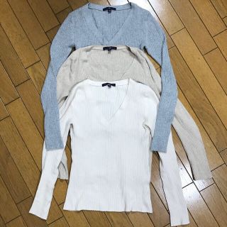 ギャップ(GAP)のGAP Vネック ニット レディース(ニット/セーター)