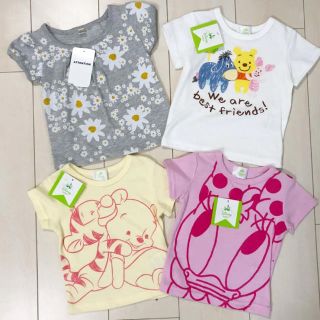 ディズニー(Disney)の新品!!女の子♡Tシャツ 4点セット(Ｔシャツ)