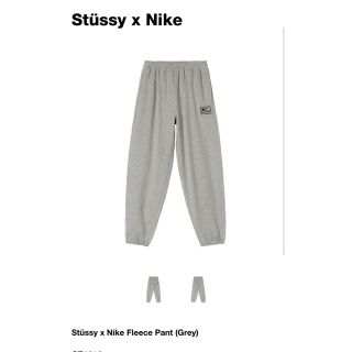 ステューシー(STUSSY)のStussy x Nike Fleece Pant Grey Lサイズ(その他)