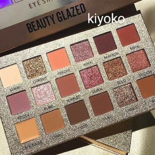 BEAUTY GLAZED　アイシャドウパレット　18色　値下げ(アイシャドウ)