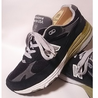 ニューバランス(New Balance)の
希少アメリカ製ビンテージ！ニューバランス993高級スニーカー黒銀


(スニーカー)