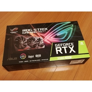 エイスース(ASUS)のASUS ROG Strix GeForce RTX 2080 SUPER 新品(PCパーツ)