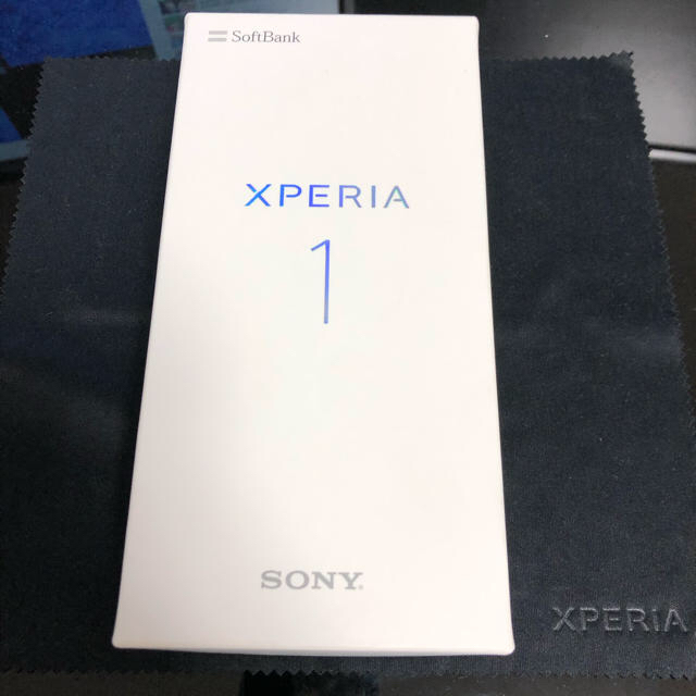 SONY(ソニー)の【未使用】Xperia 1 White SoftBank【SIMロック解除済】 スマホ/家電/カメラのスマートフォン/携帯電話(スマートフォン本体)の商品写真