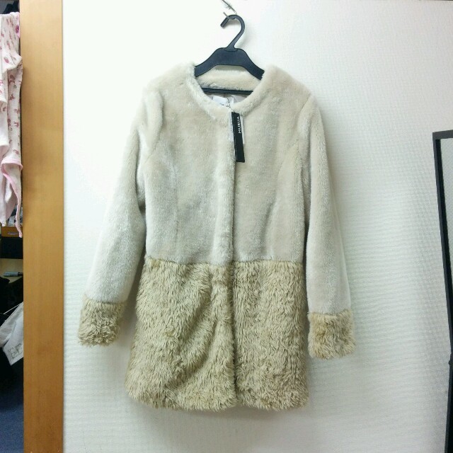 MURUA(ムルーア)の新品♥MURUA✾ファーコート  レディースのジャケット/アウター(毛皮/ファーコート)の商品写真