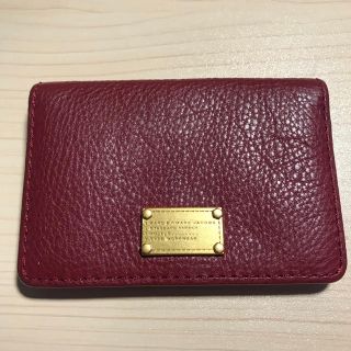 マークバイマークジェイコブス(MARC BY MARC JACOBS)の美品　MARCBYMARCJACOBS 名刺入れ　カードケース(名刺入れ/定期入れ)