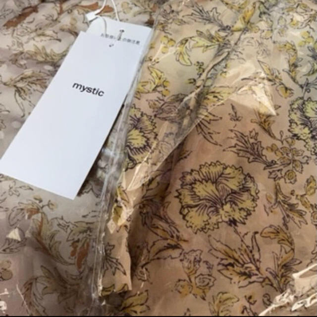 mystic(ミスティック)のドット花柄スカート レディースのスカート(ロングスカート)の商品写真