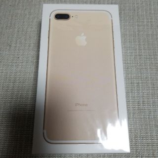 アイフォーン(iPhone)のiPhone7 plus 32GB SIMフリー版 新品未開封 ゴールド (スマートフォン本体)