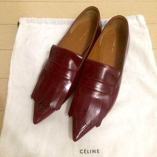 セリーヌ(celine)の美品！【セリーヌ】フラットシューズ(ローファー/革靴)