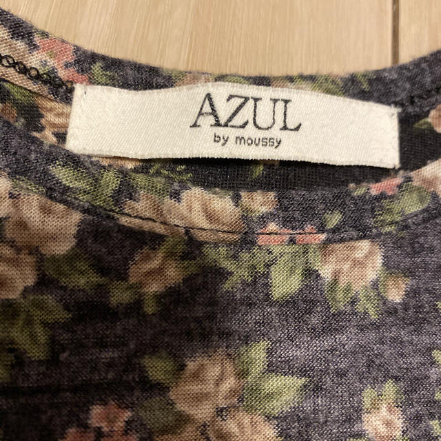 AZUL by moussy(アズールバイマウジー)のアズールバイマウジー　花柄タンクトップ レディースのトップス(タンクトップ)の商品写真