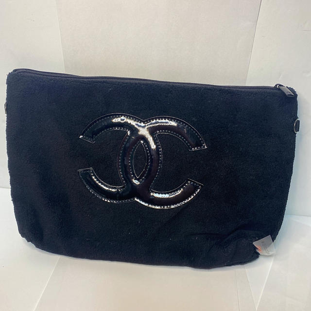 【新品】CHANEL ふわもこバッグ ポーチ ノベルティ