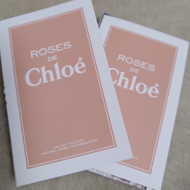 Chloe(クロエ)のroses de chloe ★2個 コスメ/美容の香水(香水(女性用))の商品写真