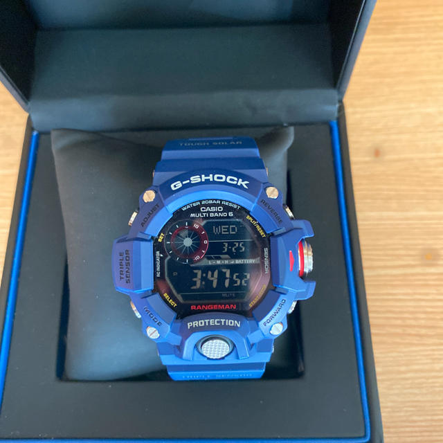 値下げしました！！g-shock レンジマン　オールネイビー　希少色