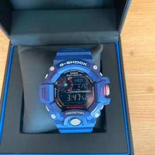 ジーショック(G-SHOCK)の値下げしました！！g-shock レンジマン　オールネイビー　希少色(腕時計(デジタル))