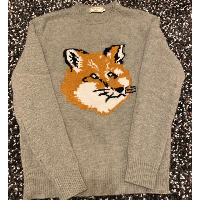 MAISON KITSUNE' - メゾンキツネ MAISON KITSUNE foxhead ニットの通販 by hide's shop｜メゾンキツネならラクマ