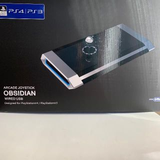 プレイステーション4(PlayStation4)の新品未開封　Qanba Obsidian アケコン(その他)