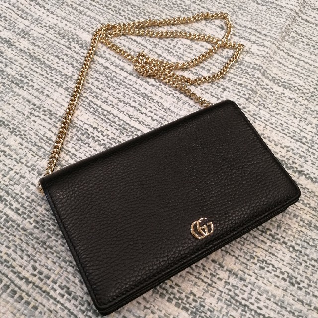 Gucci - グッチ チェーンウォレット ショルダーバッグの通販